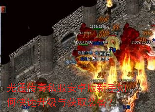 光通传奇私服安卓版新手如何快速升级与获取装备? 光通传奇私服安卓版新手如何快速升级与获取装备?