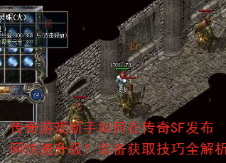 传奇游戏新手如何在传奇SF发布网快速升级?装备获取技巧全解析 传奇游戏新手如何在传奇SF发布网快速升级?装备获取技巧全解析