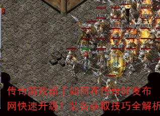 传奇游戏新手如何在传奇SF发布网快速升级?装备获取技巧全解析 传奇游戏新手如何在传奇SF发布网快速升级?装备获取技巧全解析