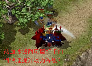 热血沙城耐玩版新手如何快速提升战力等级? 热血沙城耐玩版新手如何快速提升战力等级?