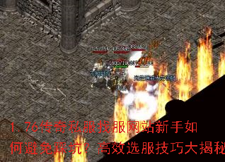 1.76传奇私服找服网站新手如何避免踩坑?高效选服技巧大揭秘 1.76传奇私服找服网站新手如何避免踩坑?高效选服技巧大揭秘