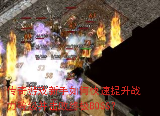 ������Ϸ������ο�������ս���ȼ��������ռ�BOSS��