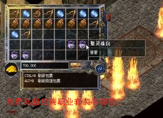 传奇私服经典职业套装有哪些? 传奇私服经典职业套装有哪些?