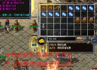 传奇刷经验有哪些高效方法?如何快速提升等级? 传奇刷经验有哪些高效方法?如何快速提升等级?