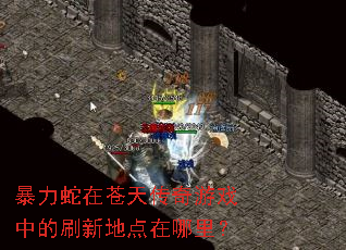 暴力蛇在苍天传奇游戏中的刷新地点在哪里? 暴力蛇在苍天传奇游戏中的刷新地点在哪里?