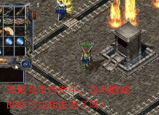 无限货币传奇中,这些隐藏BOSS你成功击败了吗? 无限货币传奇中,这些隐藏BOSS你成功击败了吗?