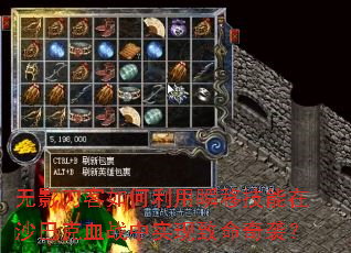 无影刀客如何利用瞬移技能在沙巴克血战中实现致命奇袭? 无影刀客如何利用瞬移技能在沙巴克血战中实现致命奇袭?