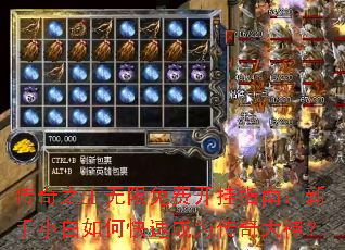 传奇之王无限免费开挂指南:新手小白如何快速成为传奇大神? 传奇之王无限免费开挂指南:新手小白如何快速成为传奇大神?