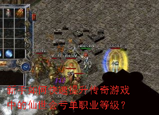 新手如何快速提升传奇游戏中的仙世会亏单职业等级? 新手如何快速提升传奇游戏中的仙世会亏单职业等级?