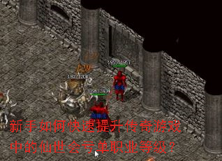 新手如何快速提升传奇游戏中的仙世会亏单职业等级? 新手如何快速提升传奇游戏中的仙世会亏单职业等级?