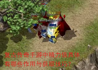 复古传奇手游中精力值具体有哪些作用与获取技巧? 复古传奇手游中精力值具体有哪些作用与获取技巧?