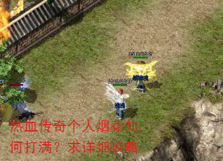 热血传奇个人烟花如何打满?求详细攻略 热血传奇个人烟花如何打满?求详细攻略