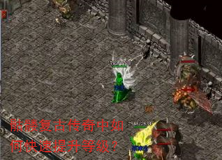 骷髅复古传奇中如何快速提升等级? 骷髅复古传奇中如何快速提升等级?