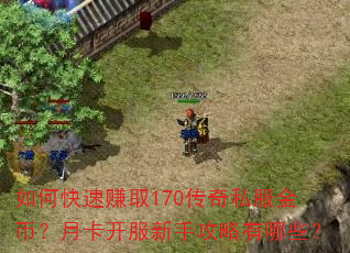 如何快速赚取170传奇私服金币?月卡开服新手攻略有哪些? 如何快速赚取170传奇私服金币?月卡开服新手攻略有哪些?