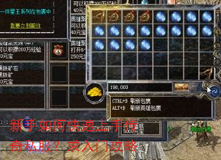新手如何快速上手传奇私服?求入门攻略 新手如何快速上手传奇私服?求入门攻略