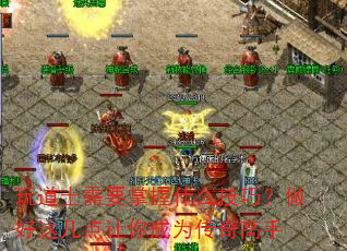 玩道士需要掌握什么技巧?做好这几点让你成为传奇高手 玩道士需要掌握什么技巧?做好这几点让你成为传奇高手