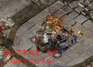 道士寻宝指南:私服中有哪些独特装备? 道士寻宝指南:私服中有哪些独特装备?