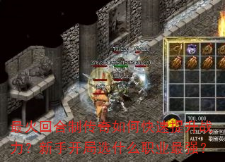 最火回合制传奇如何快速提升战力?新手开局选什么职业最强? 最火回合制传奇如何快速提升战力?新手开局选什么职业最强?