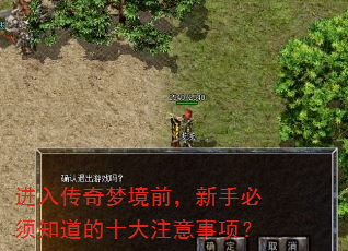 进入传奇梦境前,新手必须知道的十大注意事项? 进入传奇梦境前,新手必须知道的十大注意事项?