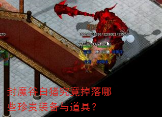 封魔谷白猪究竟掉落哪些珍贵装备与道具? 封魔谷白猪究竟掉落哪些珍贵装备与道具?