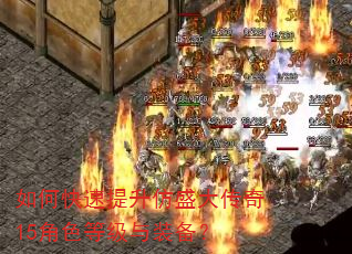 如何快速提升仿盛大传奇15角色等级与装备? 如何快速提升仿盛大传奇15角色等级与装备?