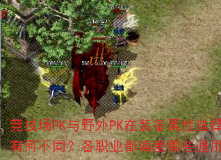竞技场PK与野外PK在装备属性选择上有何不同?各职业都偏爱哪些通用属性? 竞技场PK与野外PK在装备属性选择上有何不同?各职业都偏爱哪些通用属性?