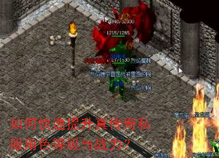 如何快速提升真传奇私服角色等级与战力? 如何快速提升真传奇私服角色等级与战力?
