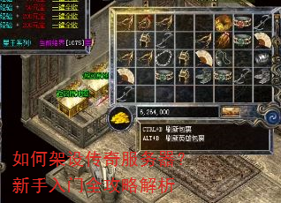 如何架设传奇服务器?新手入门全攻略解析 如何架设传奇服务器?新手入门全攻略解析