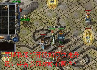 魔域私服新开服如何快速升级?装备获取攻略有哪些? 魔域私服新开服如何快速升级?装备获取攻略有哪些?