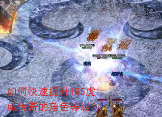 如何快速提升185虎威传奇的角色等级? 如何快速提升185虎威传奇的角色等级?