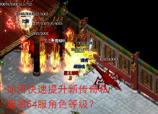如何快速提升新传奇私服第54服角色等级? 如何快速提升新传奇私服第54服角色等级?