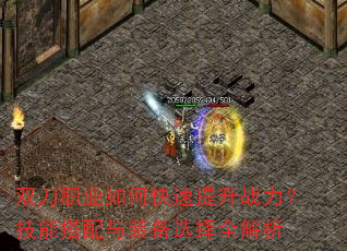 双刀职业如何快速提升战力?技能搭配与装备选择全解析 双刀职业如何快速提升战力?技能搭配与装备选择全解析