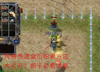 传奇快速金币积累方法大公开?新手必看攻略 传奇快速金币积累方法大公开?新手必看攻略